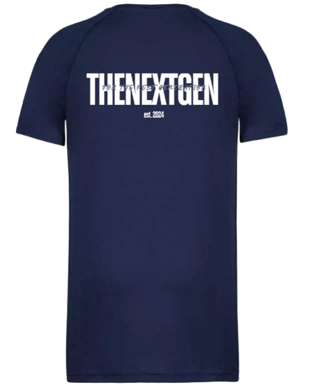 THENEXTGEN SPORT T-SHIRT BACKPRINT