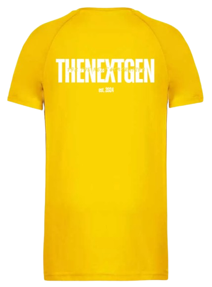 THENEXTGEN SPORT T-SHIRT BACKPRINT
