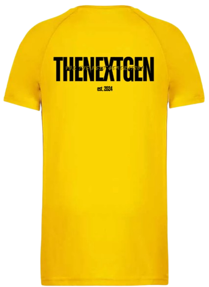 THENEXTGEN SPORT T-SHIRT BACKPRINT