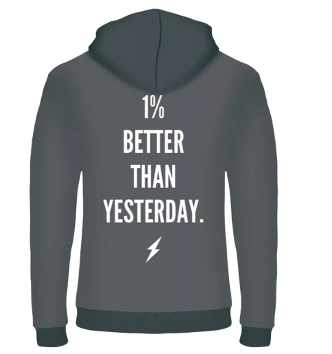 THENEXTGEN 1 % BETTER THAN YESTERDAY HOODIE