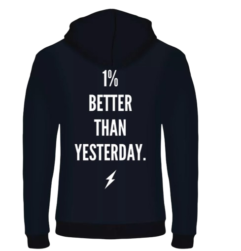 THENEXTGEN 1 % BETTER THAN YESTERDAY HOODIE