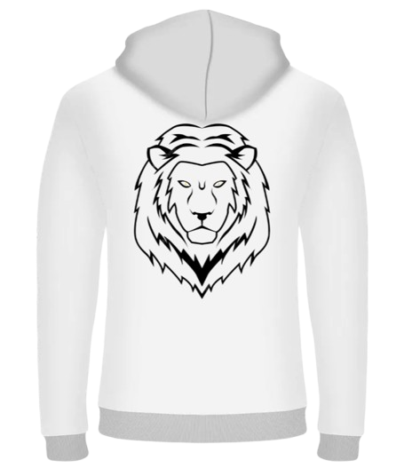 THENEXTGEN LION BACKPRINT HOODIE