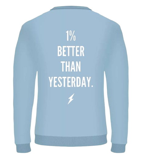 THENEXTGEN 1% BETTER THAN YESTERDAY SWEATER