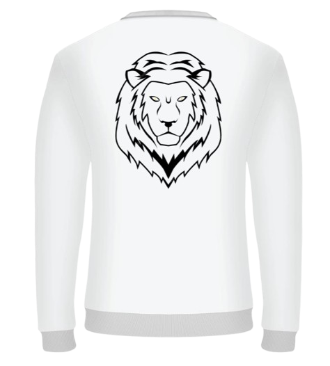 THENEXTGEN LION BACKPRINT SWEATER