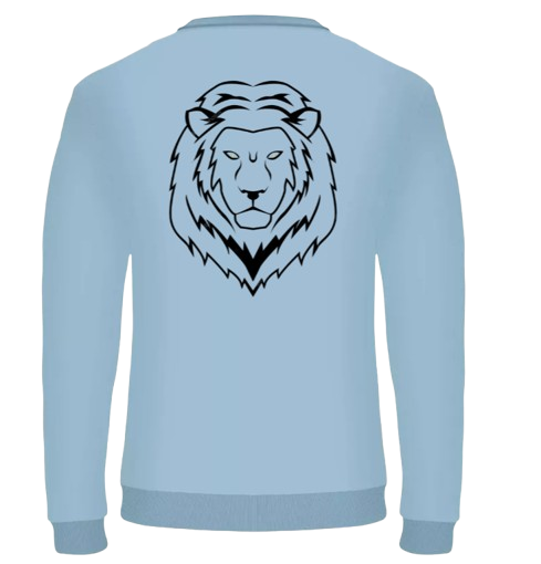 THENEXTGEN LION BACKPRINT SWEATER