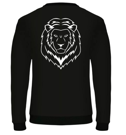 THENEXTGEN LION BACKPRINT SWEATER