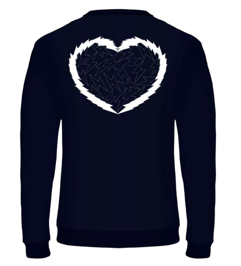 THENEXTGEN HEART LOGO SWEATER