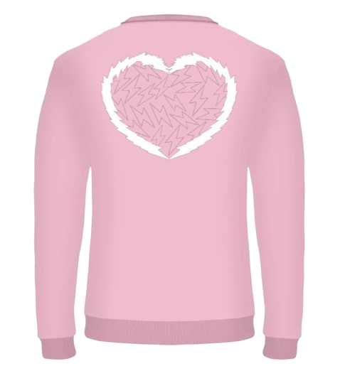 THENEXTGEN HEART LOGO SWEATER