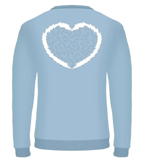 THENEXTGEN HEART LOGO SWEATER