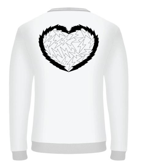 THENEXTGEN HEART LOGO SWEATER