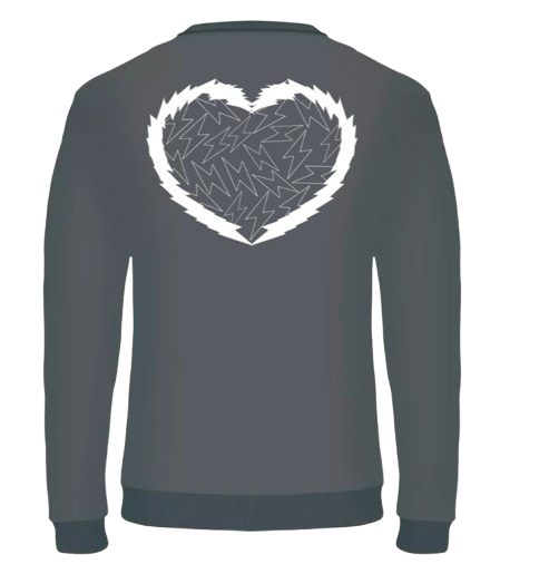 THENEXTGEN HEART LOGO SWEATER