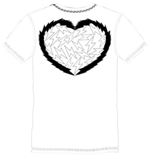 THENEXTGEN HEART LOGO OVERSIZED TEE