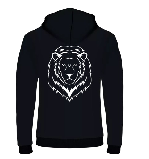 THENEXTGEN LION BACKPRINT HOODIE
