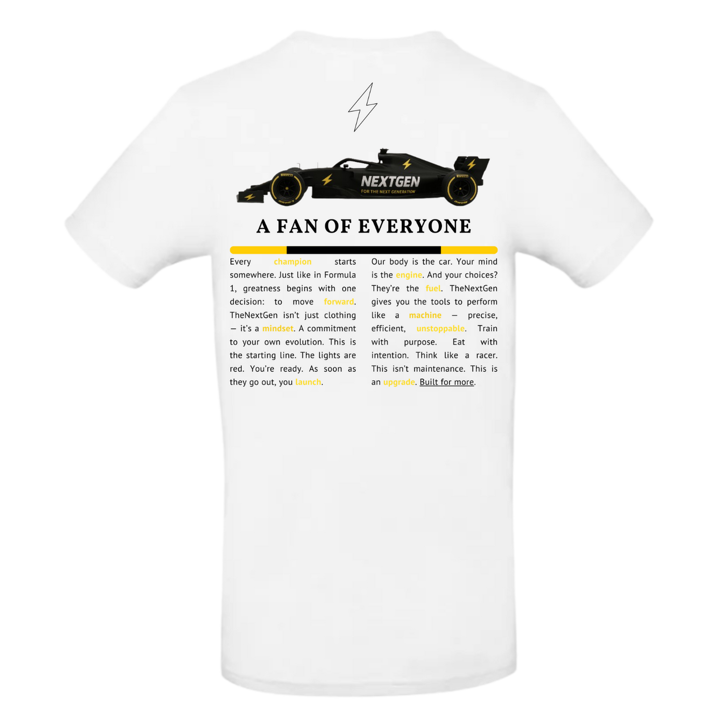 THENEXTGEN LIMITED EDITION F1 SHIRT