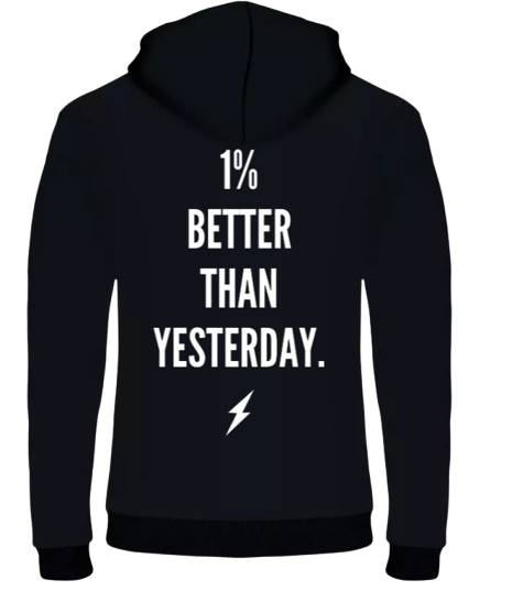 THENEXTGEN 1 % BETTER THAN YESTERDAY HOODIE