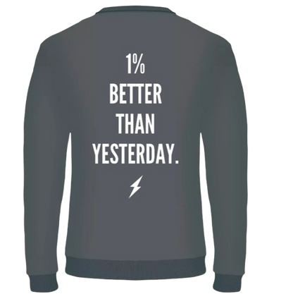 THENEXTGEN 1% BETTER THAN YESTERDAY SWEATER