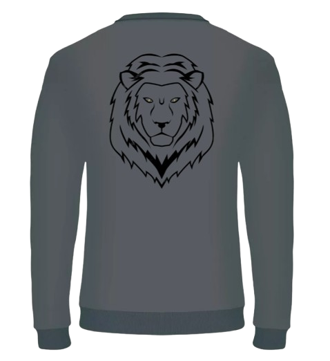 THENEXTGEN LION BACKPRINT SWEATER