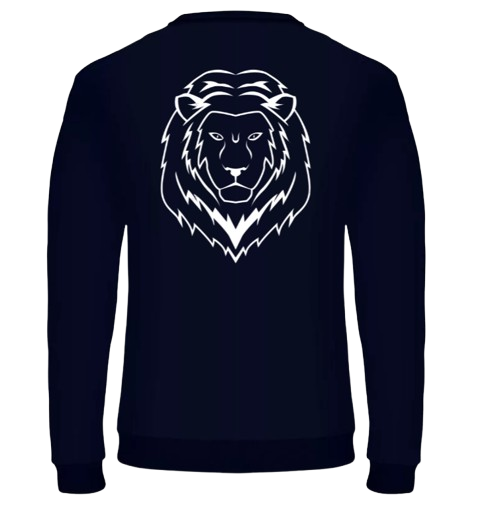THENEXTGEN LION BACKPRINT SWEATER