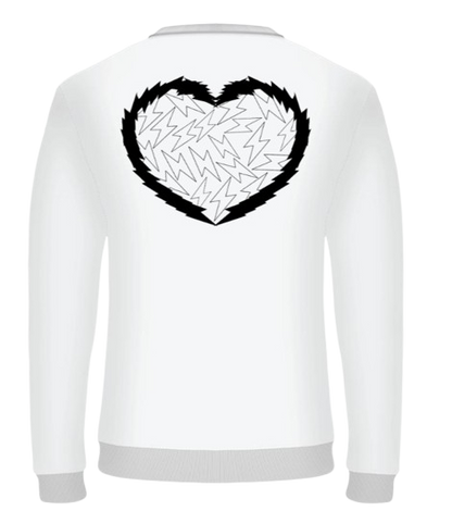 THENEXTGEN HEART LOGO SWEATER