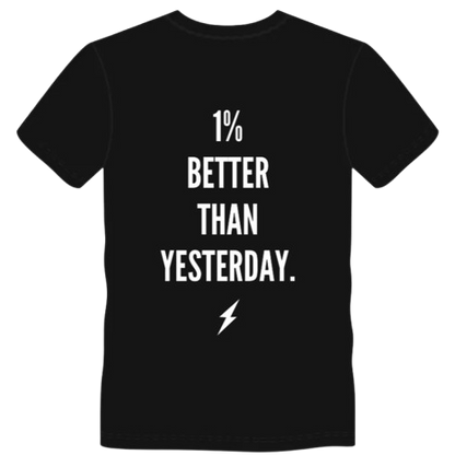 THENEXTGEN 1% BETTER THAN YESTERDAY OVERSIZED TEE