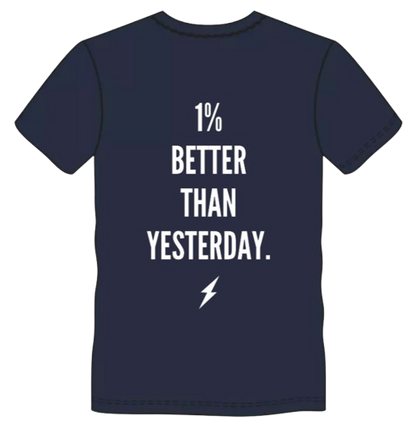 THENEXTGEN 1% BETTER THAN YESTERDAY OVERSIZED TEE